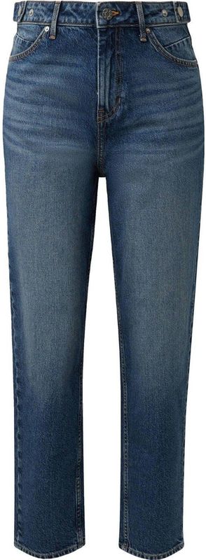 s.Oliver mom jeans dark blue denim