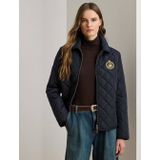 LAUREN RALPH LAUREN - Jas - Donkerblauw - Nylon/polyamide - Met Rits en Patch