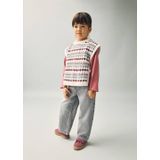 Mango Kids straight leg grey denim