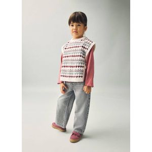 Mango Kids straight leg grey denim