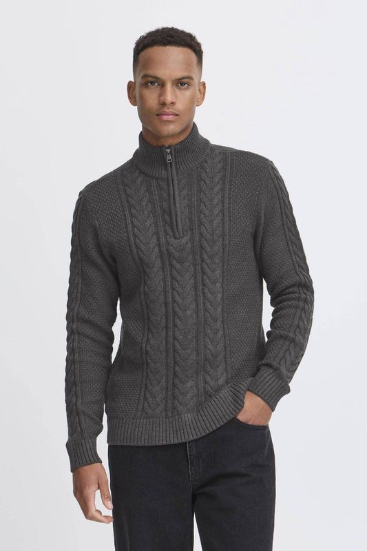 BLEND Trui 'BHBasim'  antraciet