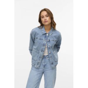 VERO MODA spijkerjas medium blue denim
