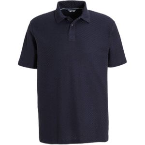 Mexx regular fit polo donkerblauw