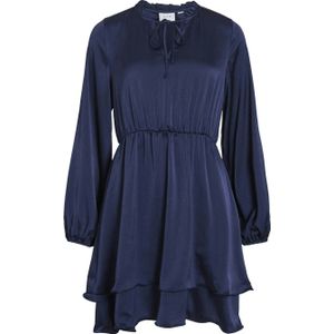 VILA korte jurk donkerblauw