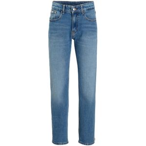 Calvin Klein straight leg straight leg jeans medium blue denim