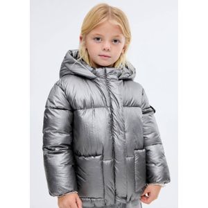 Mango Kids outdoor jas zilver