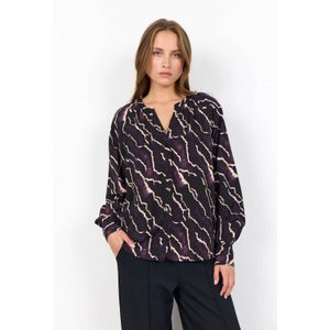 Soyaconcept blouse donkerpaars