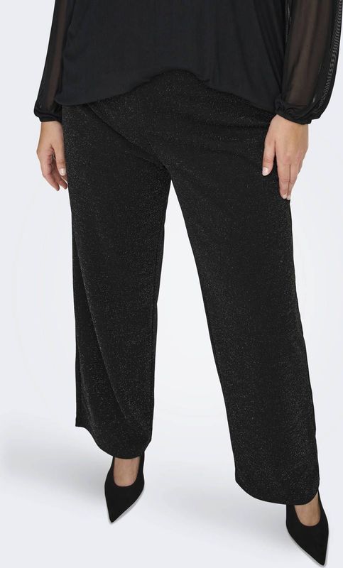 ONLY CARMAKOMA - Wide Leg Fit - Broek - Elastiek in de Taille