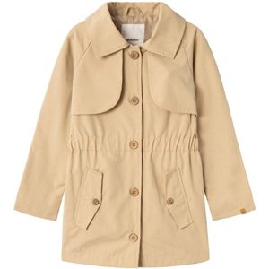 LIL' ATELIER MINI zomer trenchcoat NMFLAMADELIN zand