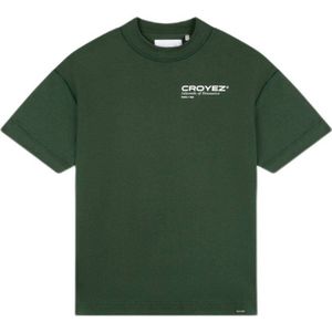 Croyez Homme T-shirt met backprint groen