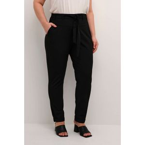 Kaffe Curve regular fit broek zwart