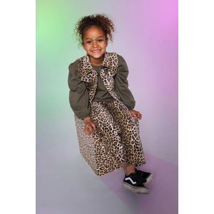 Quapi - Spijkerbroek - Panterprint - 100% Katoen - Regular Waist