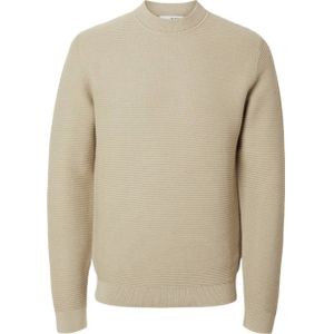 SELECTED HOMME gebreide trui beige