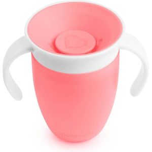 Munchkin Miracle Trainer 360° drinkbeker roze (207 ml)