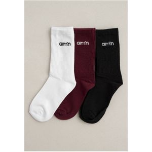 Aim'n sportsokken - set van 3 multi