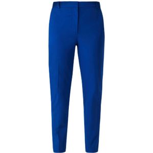 comma tapered fit pantalon blauw