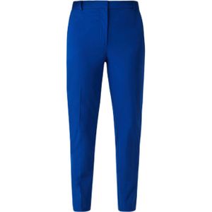 comma tapered fit pantalon blauw