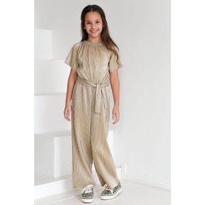 Like Flo straight jumpsuit goud