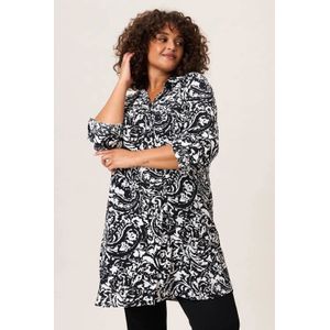 Miss Etam Plus blouse zwart