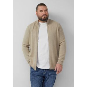 Gebreid Vest - Katoen - Troyerkraag - Schipperstruien