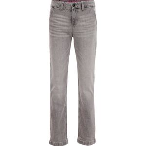 WE Fashion Blue Ridge Regular fit jeans light grey denim