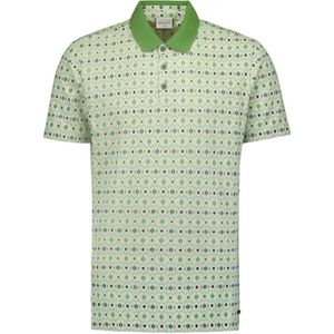 No Excess polo met all over print mint