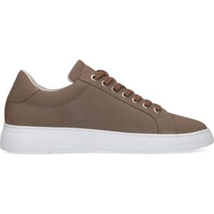 Manfield nubuck sneakers taupe/bruin