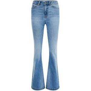 WE Fashion Blue Ridge flared jeans medium blue denim