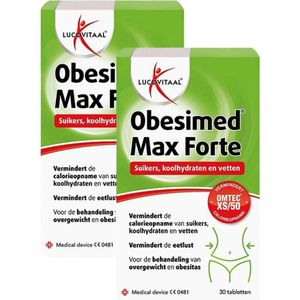 Lucovitaal Obesimed Max Forte - duopack
