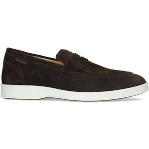 Manfield Suède Loafers Bruin