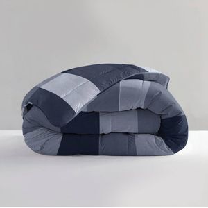 Sleeptime Lazy dekbed blauw print