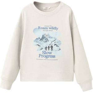 Mango Kids sweater ecru