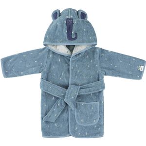 Trixie Mrs. Elephant badstof badjas blauw