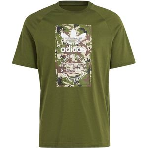 adidas Originals T-shirt olijfgroen