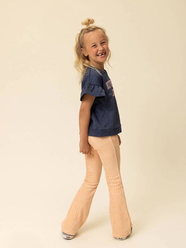 LOOXS little corduroy flared broek oranje