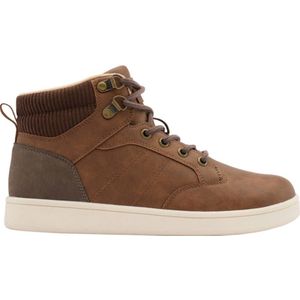 Vty gevoerde sneakers cognac