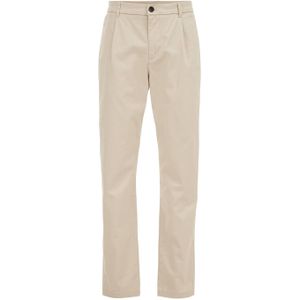 WE Fashion tapered fit chino Ben sand