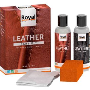 Royal Leather Care Kit - Wax & Oil