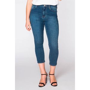 Yoek high waist skinny capri jeans Denise lichtblauw