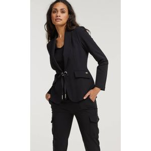 TQ-Amsterdam - Ingrid - Blazer - Zwart - Travelstof