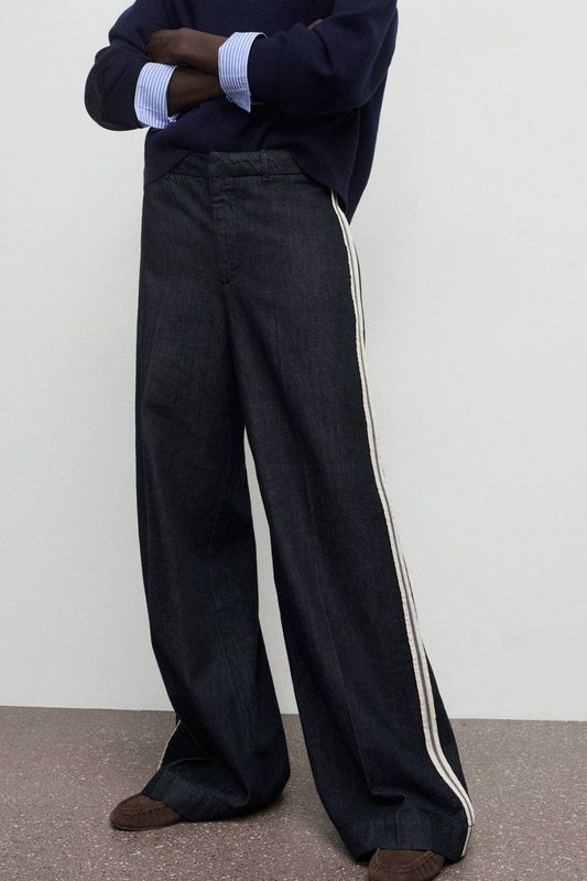 MANGO Jeans 'Portland'  donkerblauw