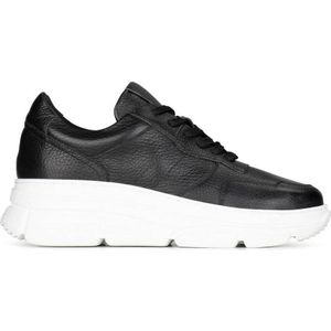 PS Poelman Jara leren sneakers zwart