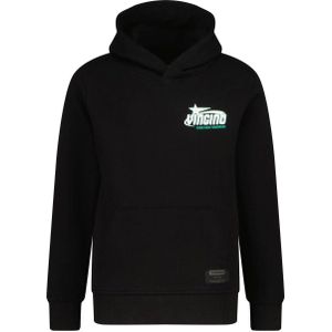 Vingino hoodie Nar met backprint zwart