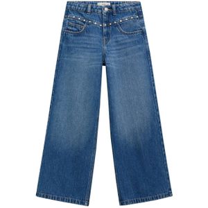 Mango Kids - Jeans - Wide Leg - 100% Katoen - Regular Waist