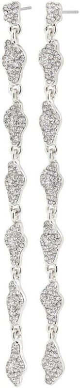 PILGRIM - Basil - Oorbellen - Zilver - Creolen