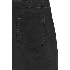 VERO MODA CURVE wide leg jeans black denim