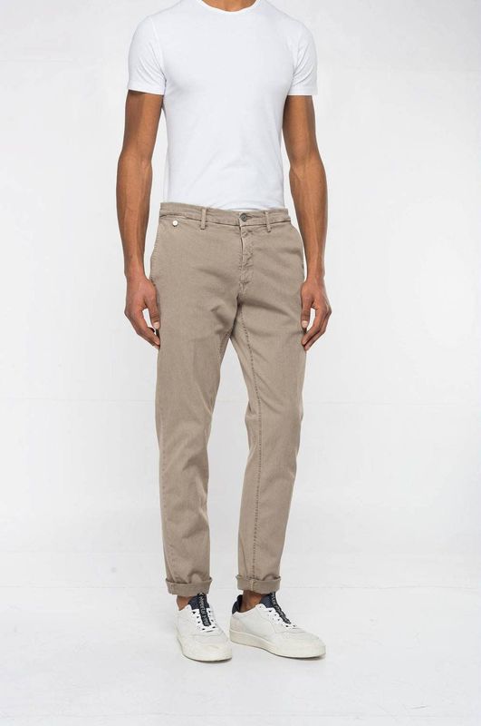 REPLAY regular fit chino BENNI sand