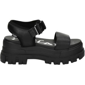 Buffalo Jojo chunky sandalen zwart
