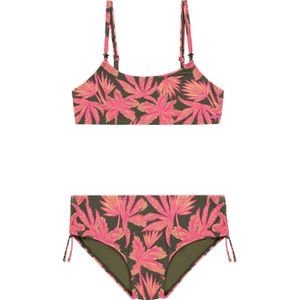 Shiwi crop bikini Liv groen/roze