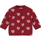 Babyface - Vest - Rood - Fijn Gebreid